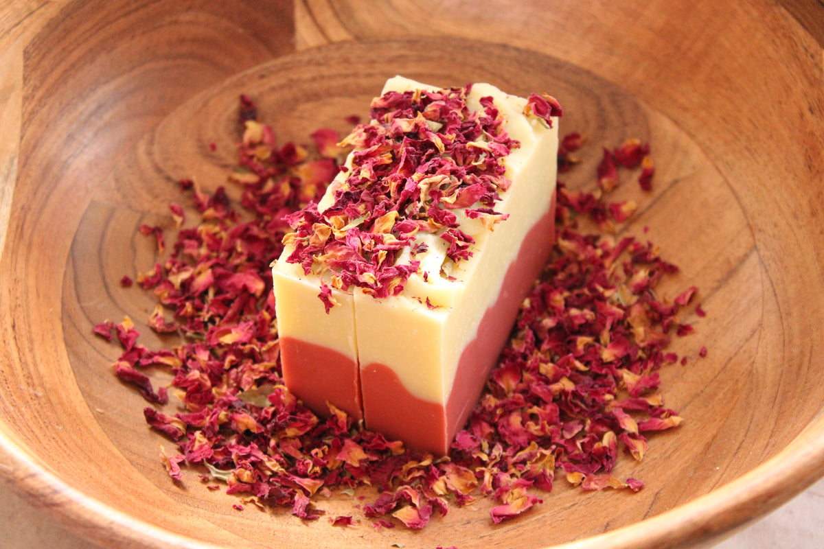 Geranium Rose Shape Rose Geranium & Tea tree – Three Sixteen Artisan Soaps